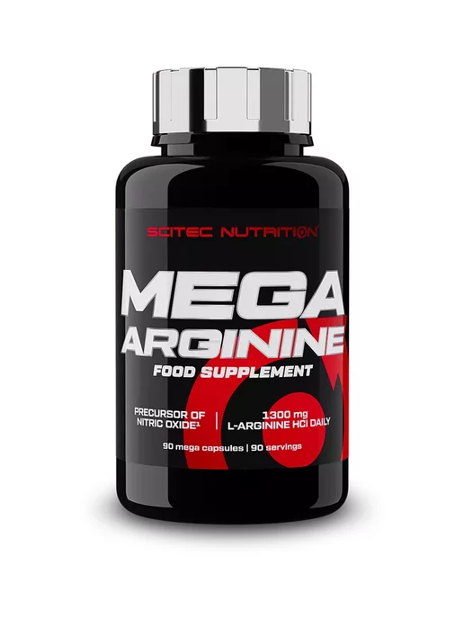 Scitec Nutrition Аминокислоты аргинин Mega Arginine 90 капсул