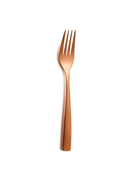 COMAS Вилка десертная Bcn Colors 18% Copper, коричневый, фото 2