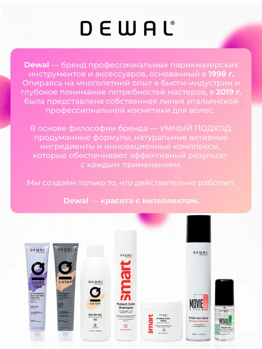 Dewal Cosmetics Кремовый окислитель IQ Color OXI 3% 1000 мл DC20402, 1 л, фото 7