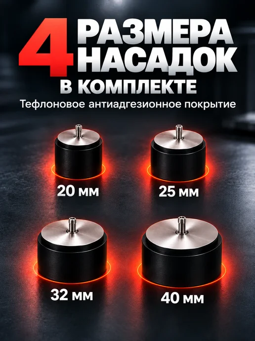 СТМ Сварочный аппарат для пластиковых ПВХ труб, комплект, 1500Вт, 1500 Вт, фото 5