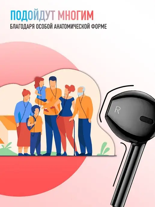 GQbox Наушники для Iphone, черный, фото 4