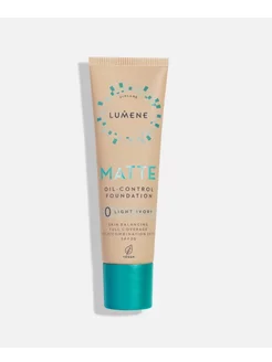 Lumene Matte тональный крем 0 light ivory Lumene 98869900 купить