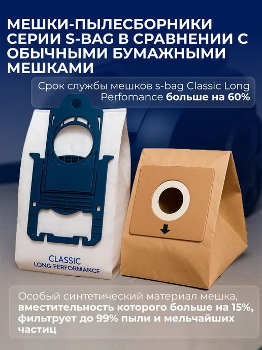 Electrolux Мешки для пылесоса Электролюкс SBag E201s, 10 шт, 4 шт, фото 7
