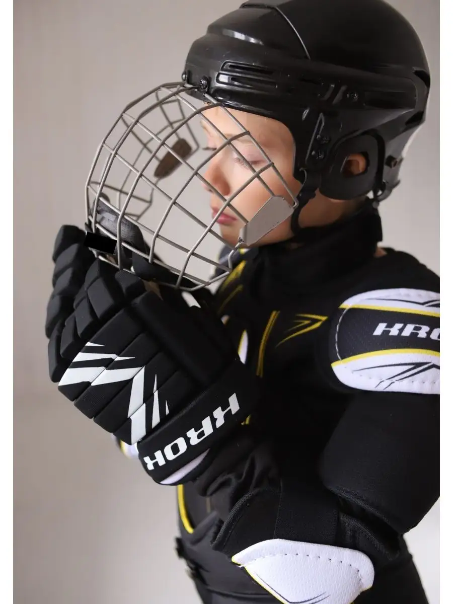 Форма для начинающего хоккеиста KROK - hockey protection 98887540 купить за  14 161 ₽ в интернет-магазине Wildberries