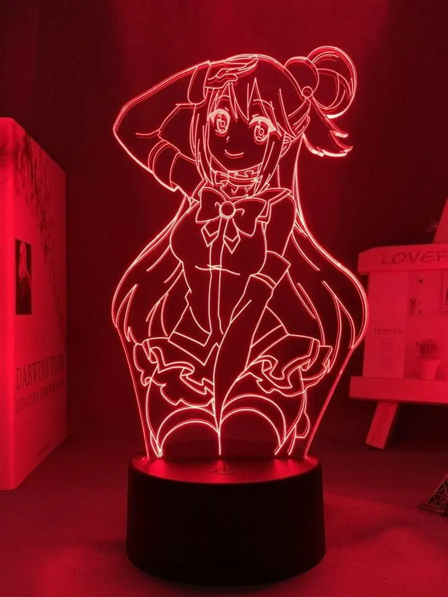 Ночник Аниме Konosuba MyNightLight 98986308 купить за 1 385 ₽ в  интернет-магазине Wildberries