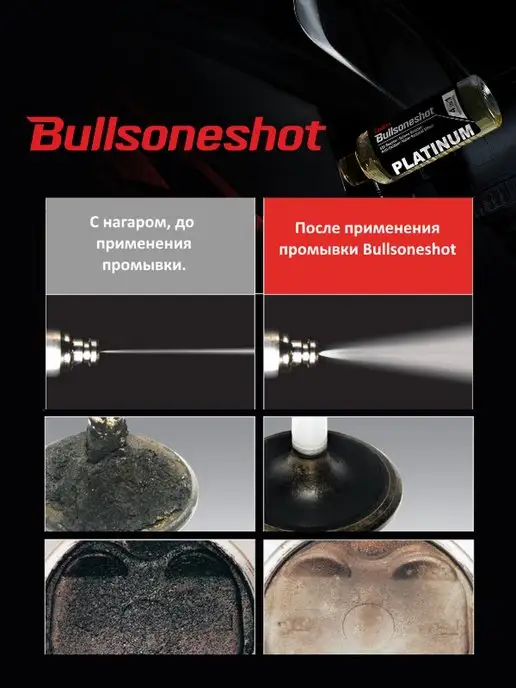 BULLSONE В дизель."BULLSONESHOT 70000" 500мл, 500 мл, фото 3