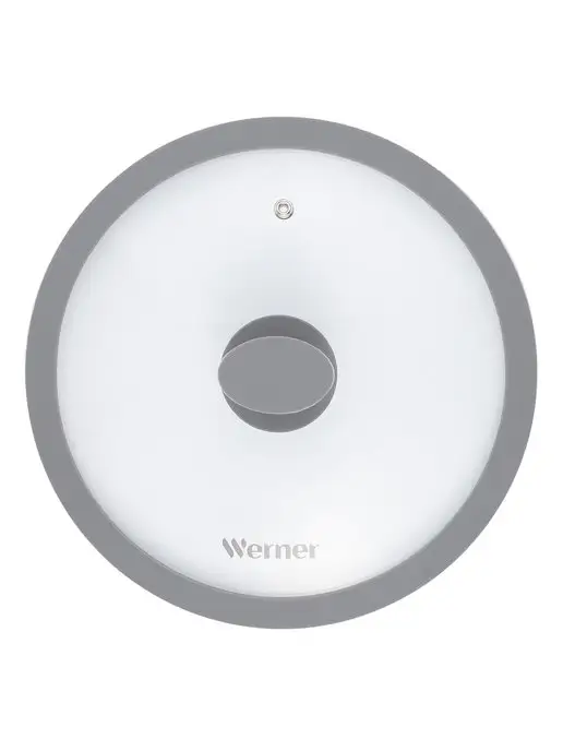 WERNER Крышка стеклянная Grigio 24 см, вариант, фото 2