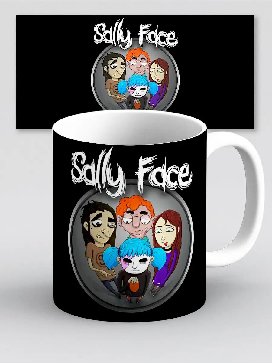 Кружка игра Sally Face Салли Фейс Ларри Тодд Эшли четверо Дари! 99112600  купить за 435 ₽ в интернет-магазине Wildberries