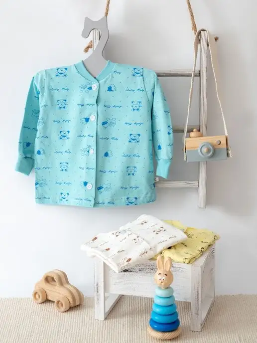 Jendoni kids Набор кофточек для новорожденных 3 шт, 3 шт, фото 2