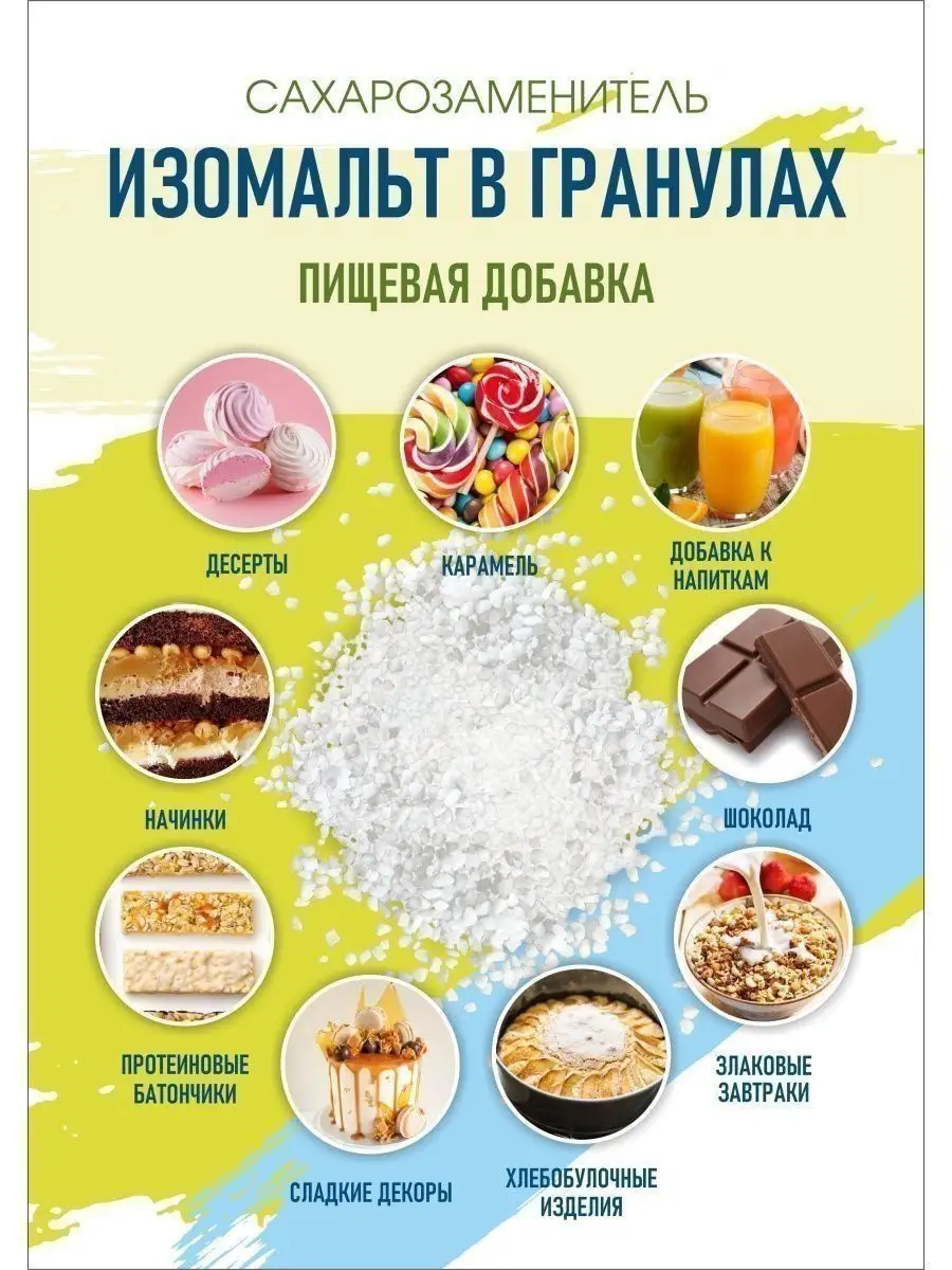 Изомальт для леденцов и карамели 1кг Германия Bakery Life 99174738 купить  за 736 ₽ в интернет-магазине Wildberries