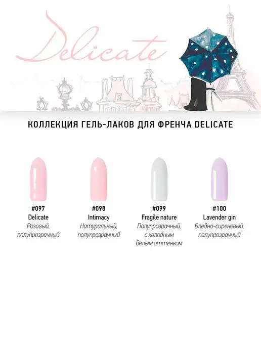 IQ BEAUTY Гель-лак для ногтей каучуковый, тон 097, 10 мл, 10 мл, фото 8