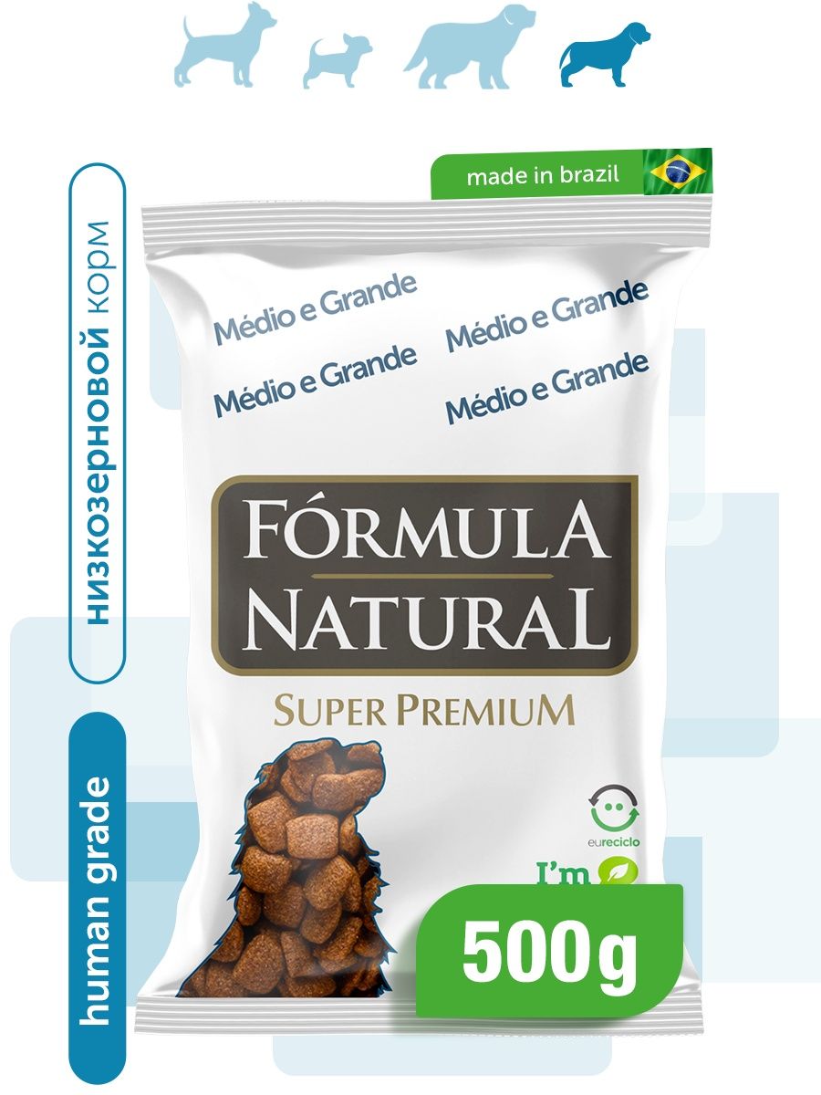 Natural formula отзывы. Formula natural корм для собак.