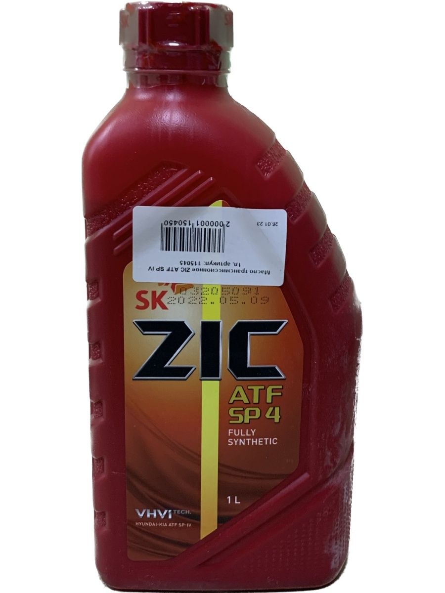 Zic atf sp4 4л. ZIC sp4 4л. ZIC sp4 артикул 4л. ZIC sp4 аналоги. ZIC ATF sp4 для АКПП цвет масла.