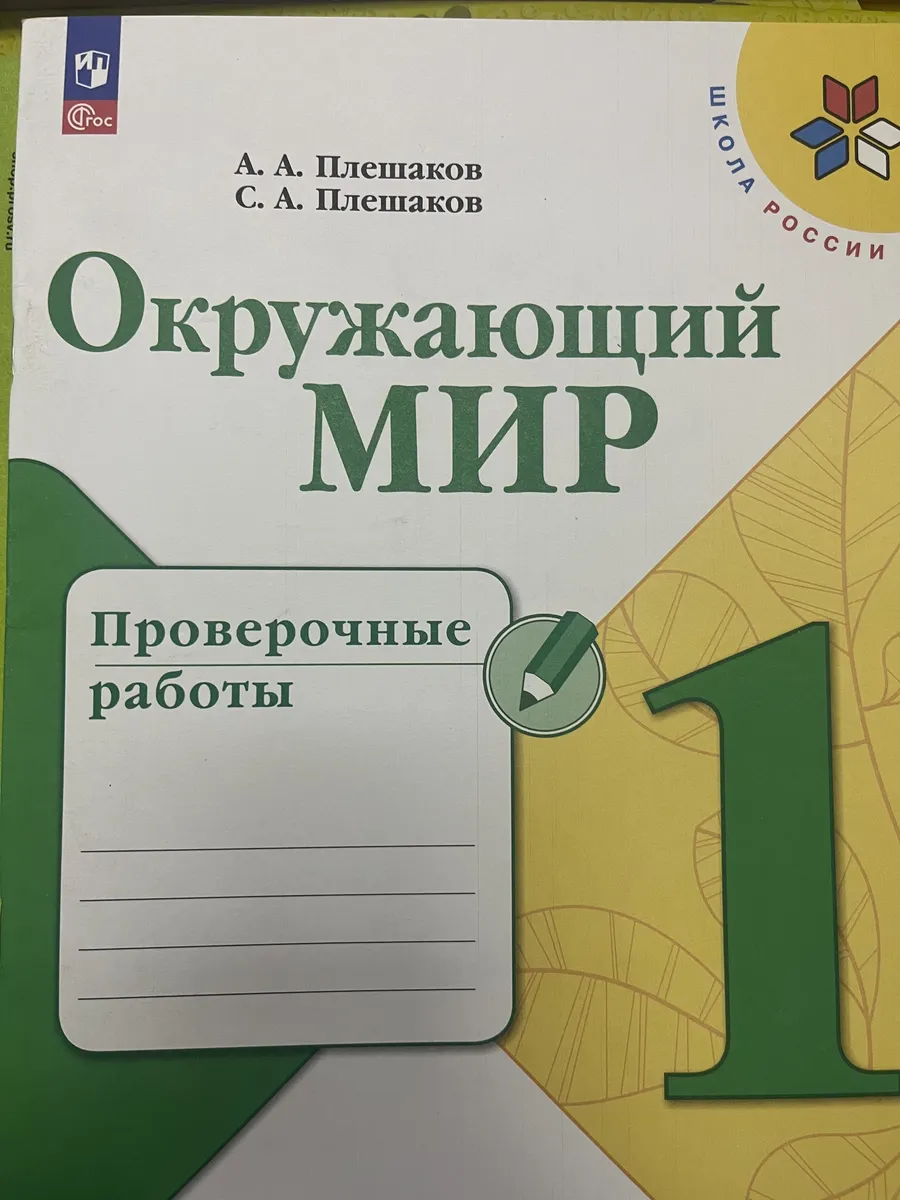 Окружающий мир 2 класс проверочные работы