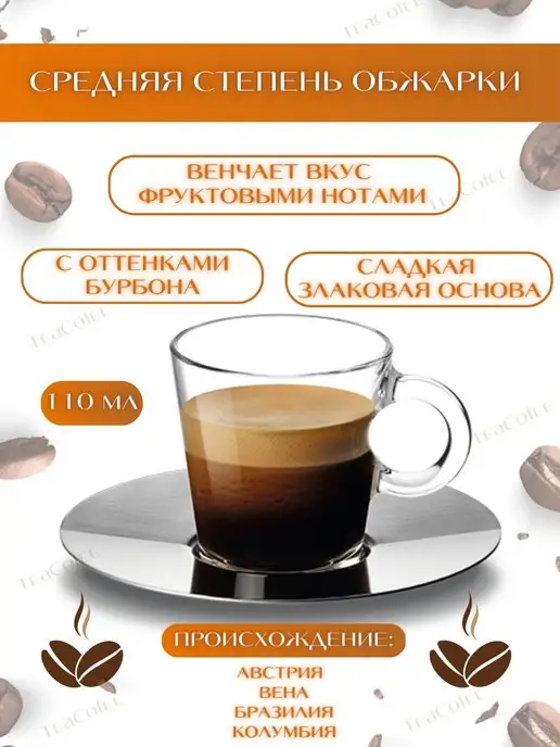 Nespresso Кофе в капсулах Vienna Lungo 6 13 110 ml -10 шт, 110 мл, 10 шт, фото 4