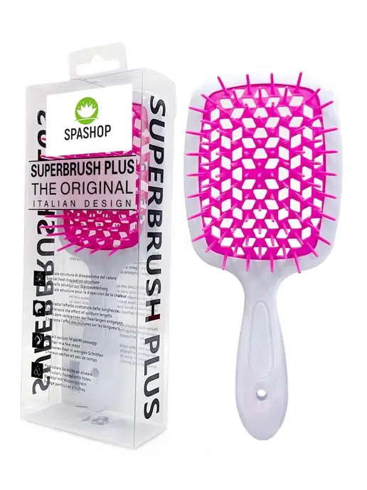 Hollow Comb Расческа для волос SUPERBRUSH массажная для всех типов волос