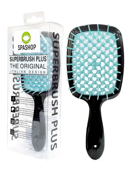 Hollow Comb Расческа для волос SUPERBRUSH массажная для всех типов волос