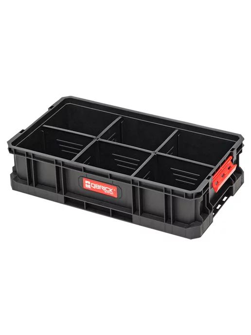 QBRICK SYSTEM Лоток для мелкого инструмента TWO BOX 100 FLEX, черный
