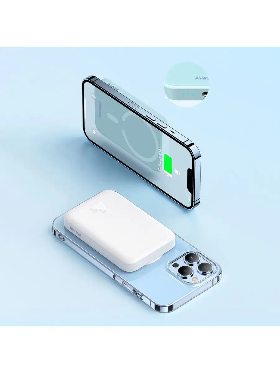 Baseus Battery Pack Power Bank 6000mAh BASEUS 99498886 купить в  интернет-магазине Wildberries