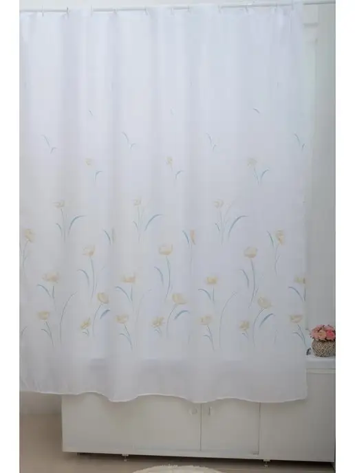 PRIMANOVA Штора для ванной Cute 180х200 см, с утяжелителем, 180x200 см