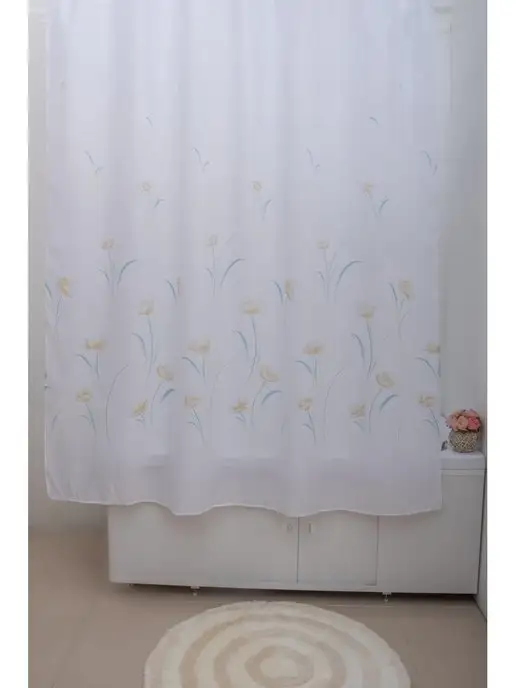 PRIMANOVA Штора для ванной Cute 180х200 см, с утяжелителем, 180x200 см, фото 2