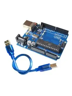 Arduino Uno R3 совместимый контроллер MCUStore 99579696 купить за 646 ₽ в интернет-магазине Wildberries