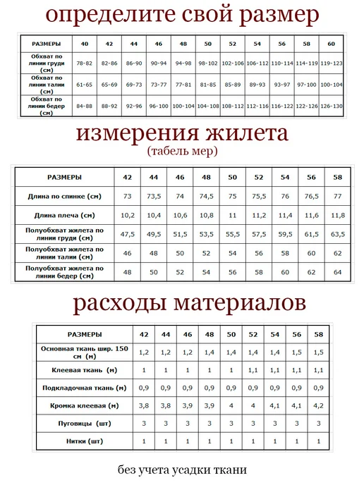 Выкройки DRESS YOU Выкройка жилет удлиненный, вариант, фото 3