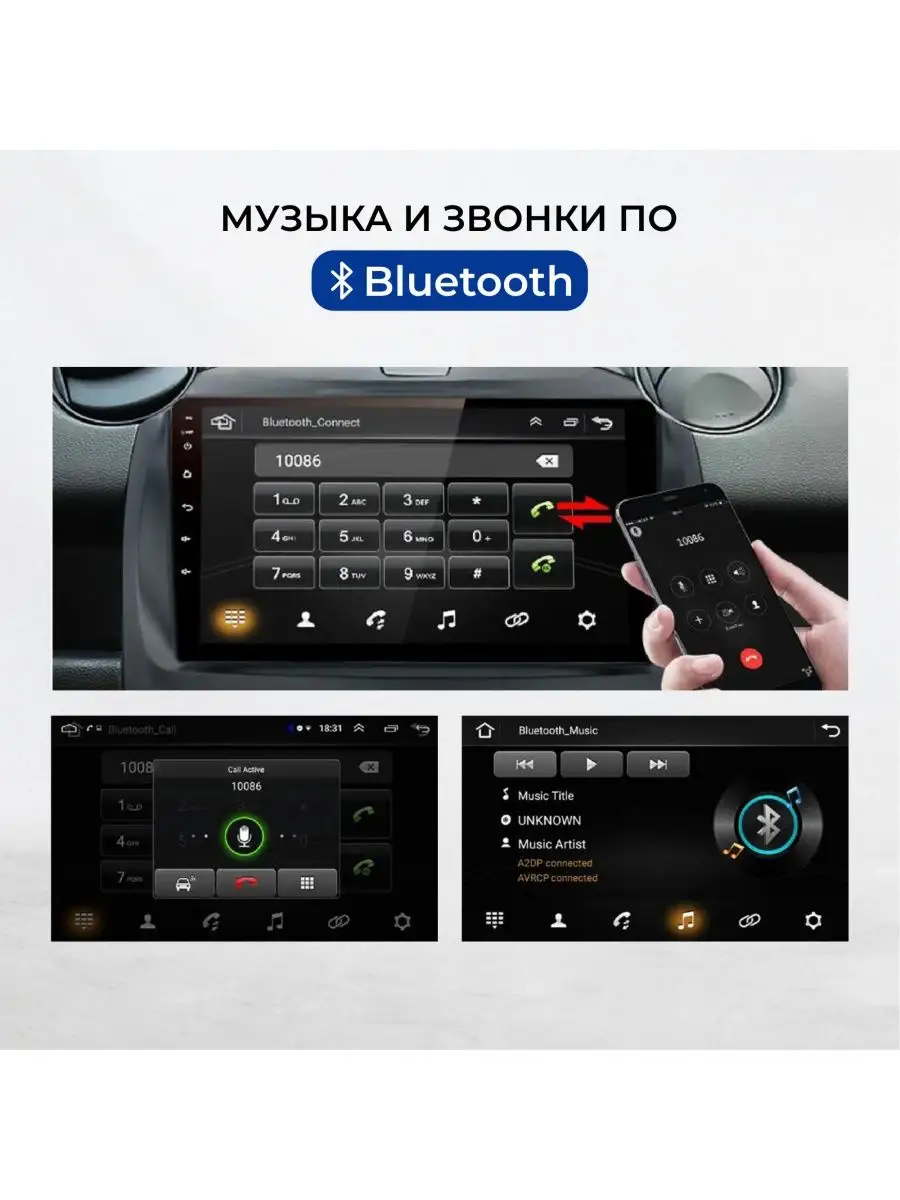 Магнитола Ford Focus 3 2/32GB MEDIABASS 99637784 купить в интернет-магазине  Wildberries