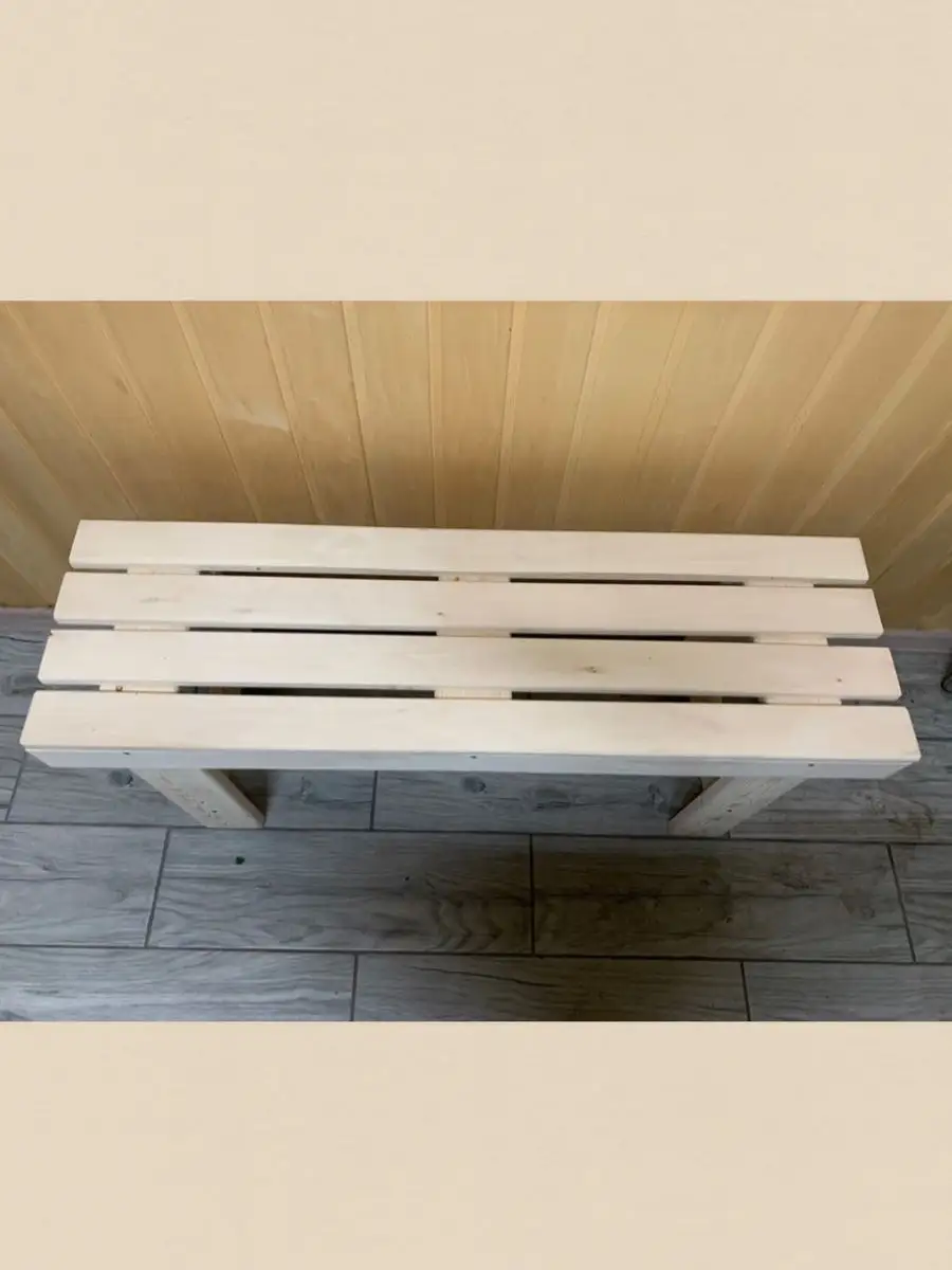 Скамейка для бани своими руками - Строительство саун и бань
