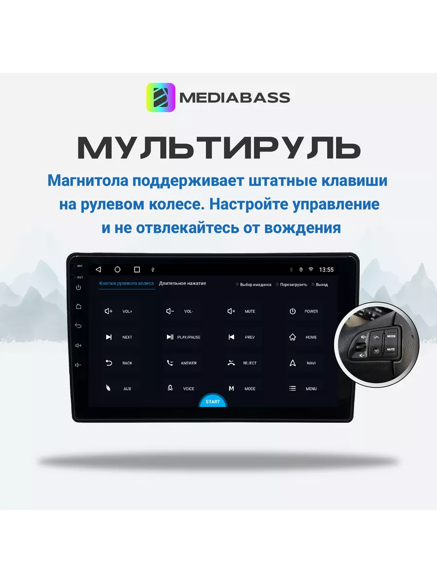 Магнитола Renault Duster 2015-2021 2/32Gb M2 PRO MEDIABASS 99656412 купить  за 13 406 ₽ в интернет-магазине Wildberries