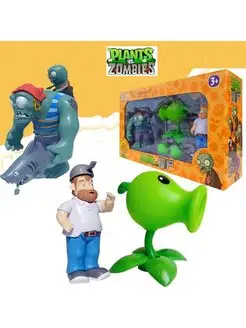 Игровой набор Зомби с Безумным Дейвом Plants vs zombie Растения против зомби 99673870 купить за 1 691 ₽ в интернет-магазине Wildberries