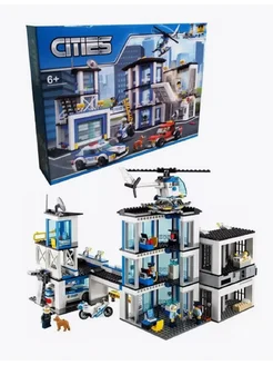 Конструктор Сити Полицейский участок LEGO,, 99705999 купить за 2 528 ₽ в интернет-магазине Wildberries