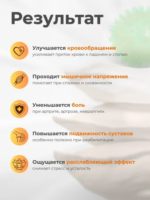 Торг Лайнс Массажный чудо-мячик с шипами для тела, зеленый, фото 3