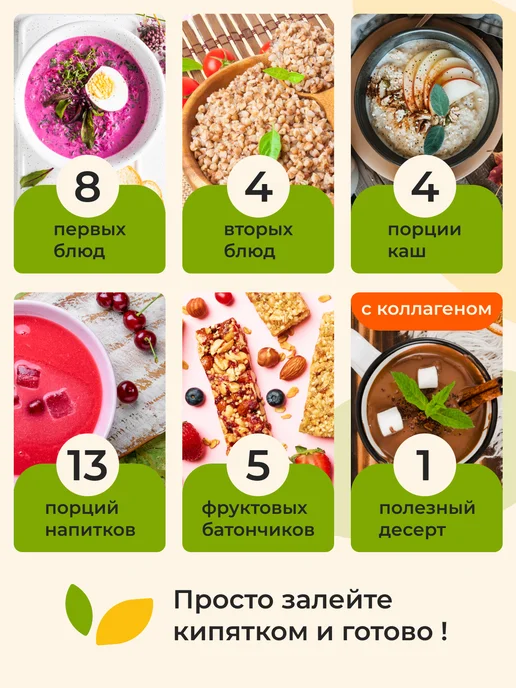 Худеем за неделю Программа питания для похудения Леовит Очищение организма, вариант, фото 2