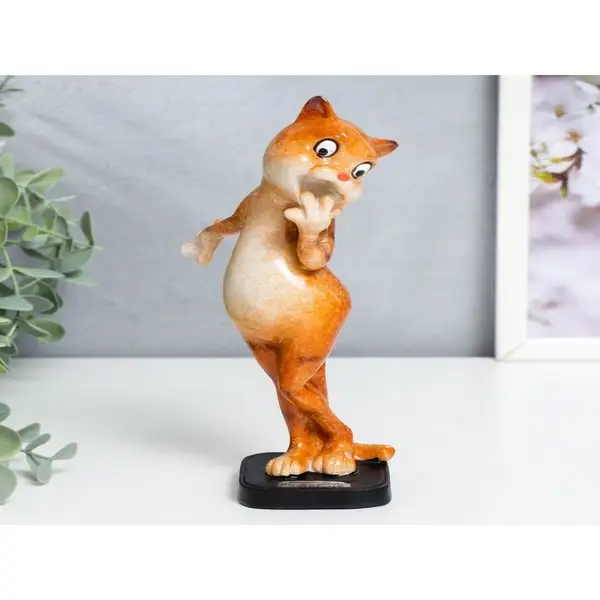 Фигурка Кошечка — удивление 18,5х6,5х10