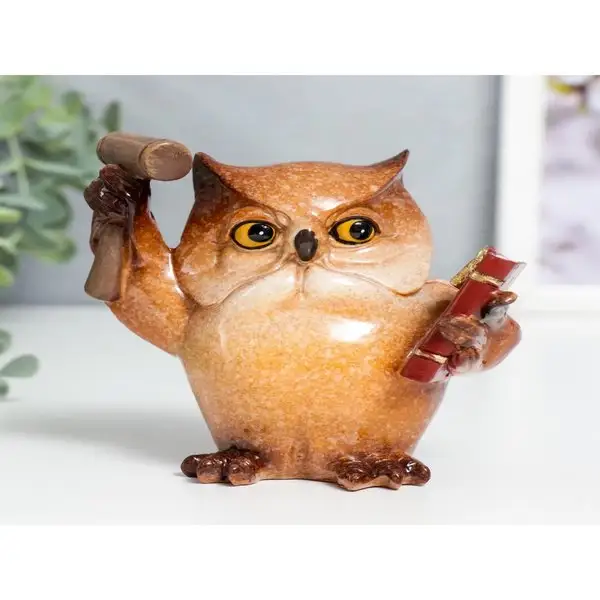 Фигурка «Филин — Судья» 10х6х9,5 см