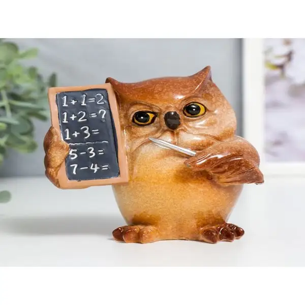 Фигурка «Филин — Учитель» 9,5х6,5х9 см