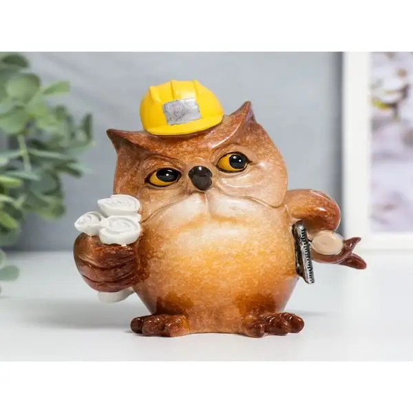 Фигурка «Филин — Инженер» 10,5х5,7х9,5
