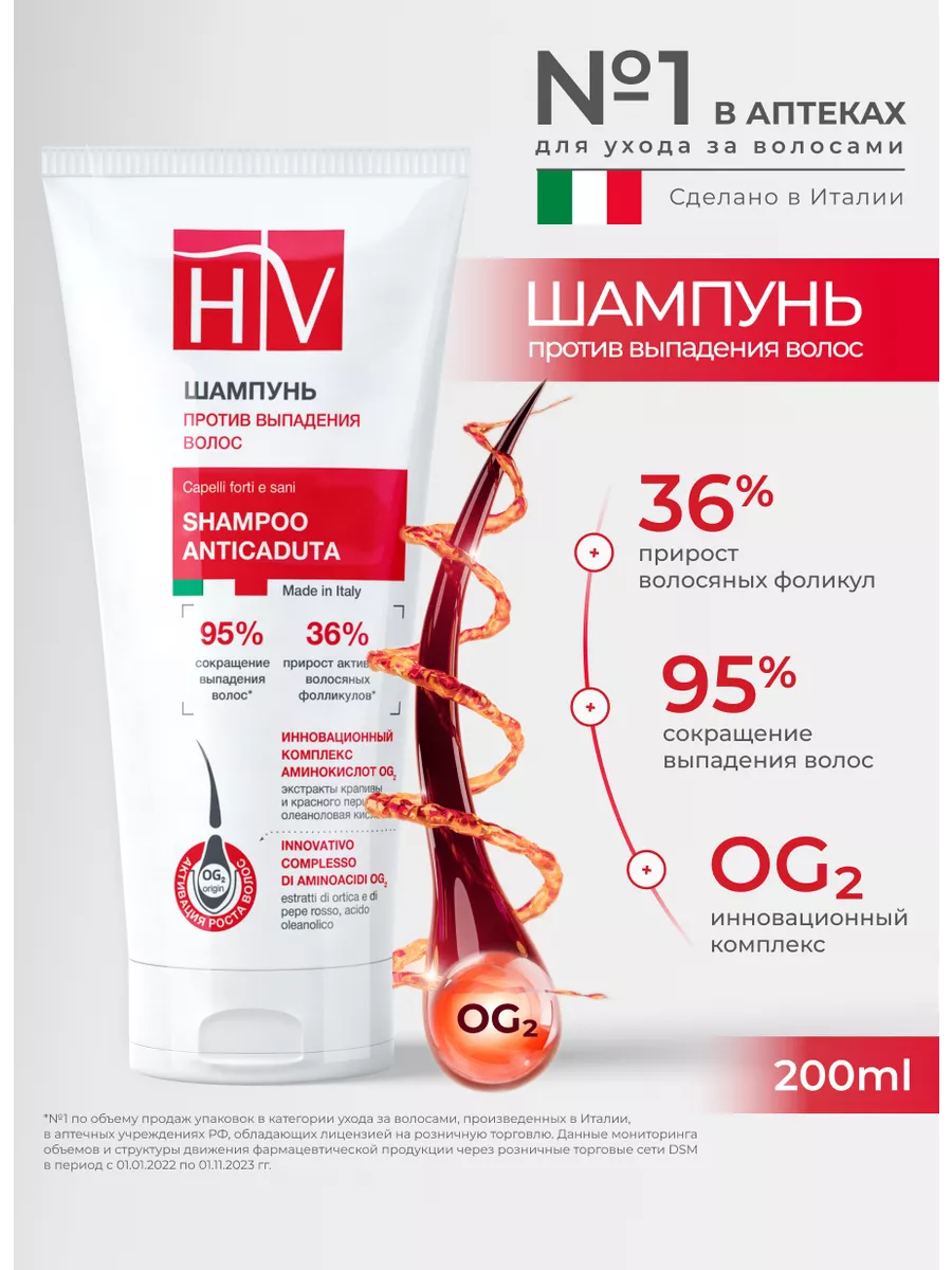 Hair Vital Шампунь Против Выпадения Волос Купить