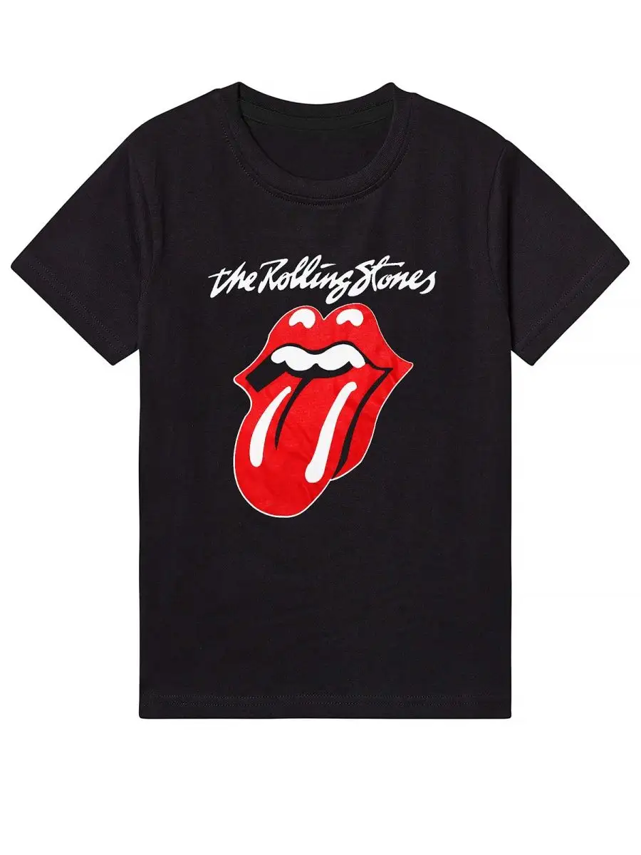 Футболка The Rolling Stones с языком Футболки с принтом 99827461 купить за  622 ₽ в интернет-магазине Wildberries