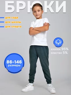 Брюки спортивные школьные Bonito kids 99860639 купить за 380 ₽ в интернет-магазине Wildberries