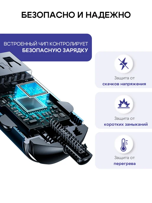 GQbox Зарядка в прикуриватель 52,5W, 20 Вт, фото 2