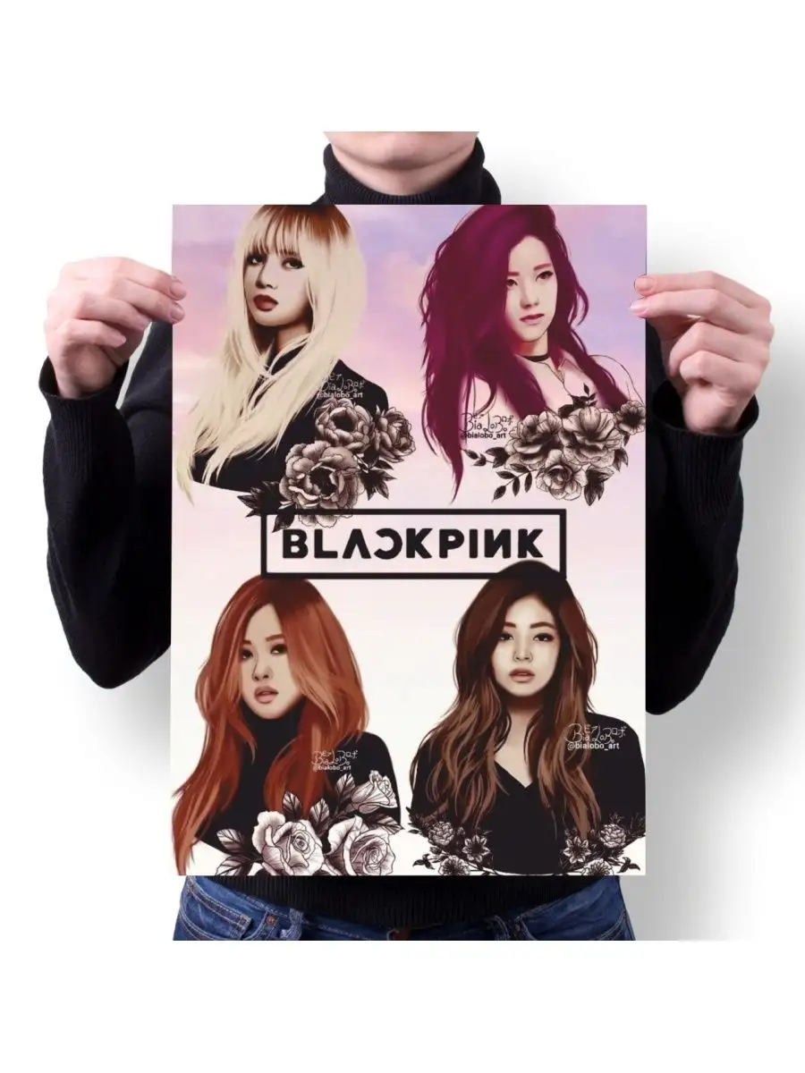 BugrikShop Плакат Blackpink / Блэкпинк А3